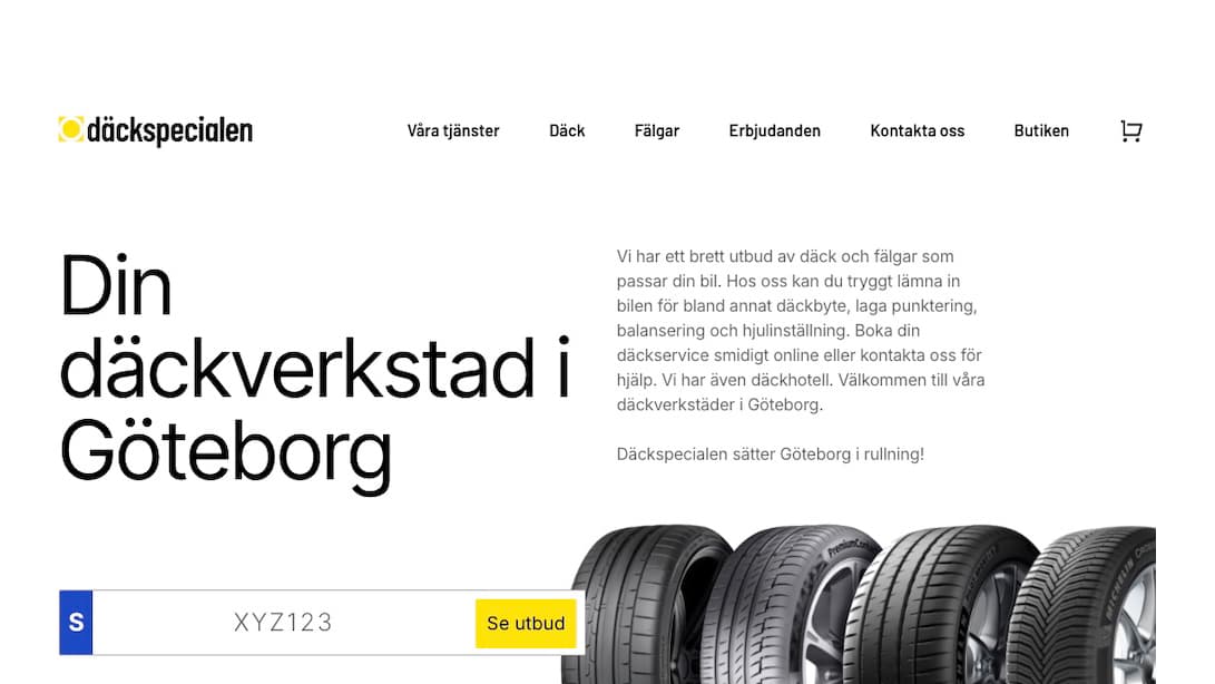 Dackspecialen Toyota Center Gothenburg Dackspecialen