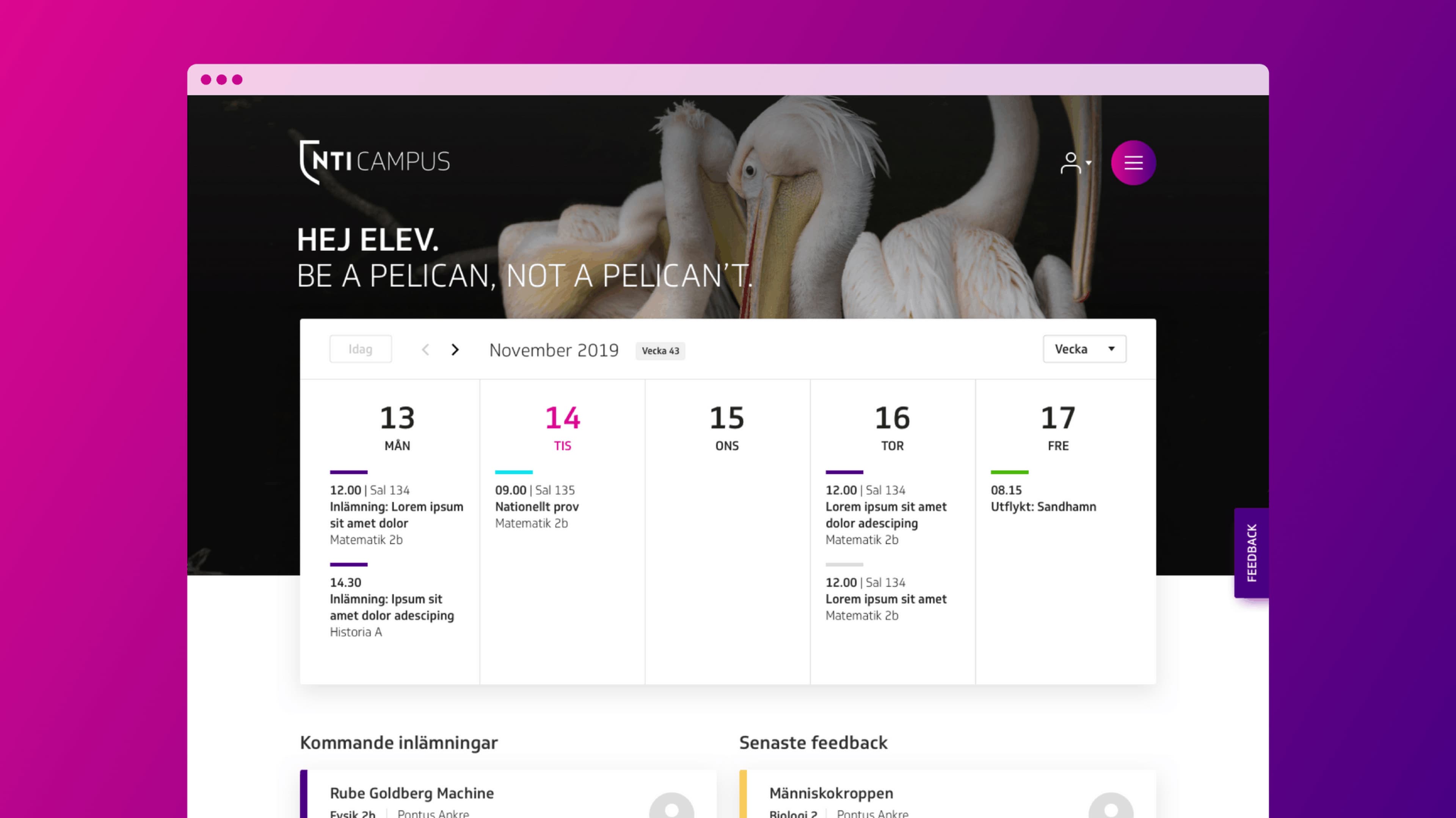 Academedia dashboard Academedia dashboard