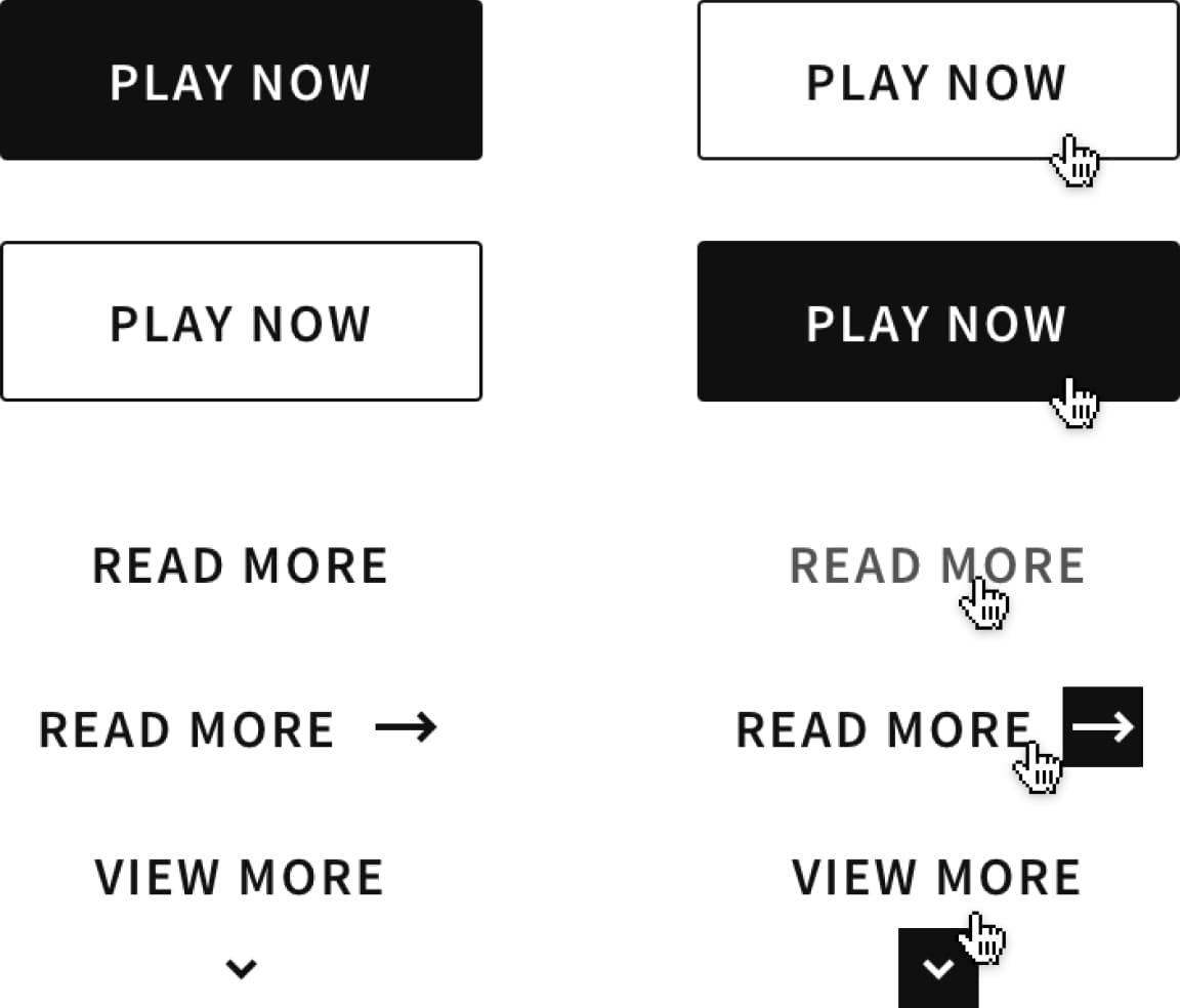 Paradox Interactive buttons Paradox Interactive buttons
